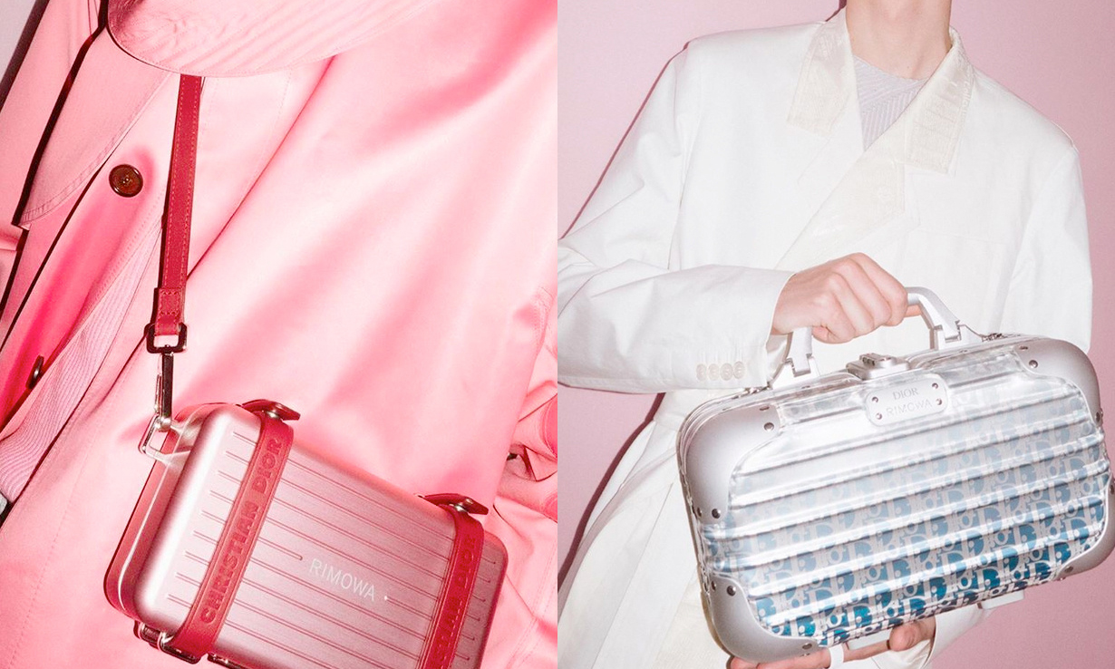 缩小行李箱变精致手袋，RIMOWA x Dior 携手推出配件