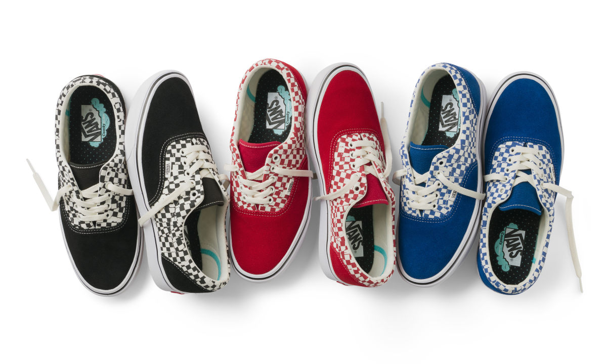畅享漫步云端的舒适，Vans ComfyCush Era 全新棋盘格配色开售