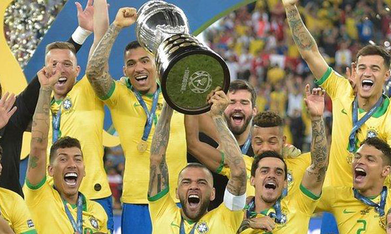 有惊无险，巴西 3-1 秘鲁夺得 2019 美洲杯冠军