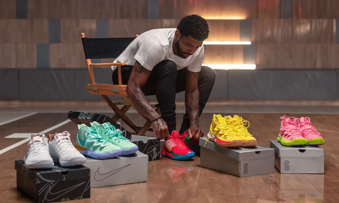 《海绵宝宝》x Nike Kyrie 5 & Low 2 即将登场