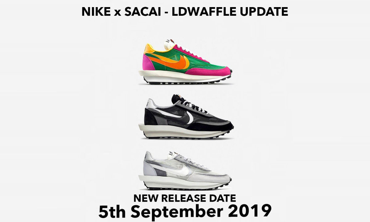 再度跳票！sacai x Nike LDWaffle 联名新配色发售又推迟