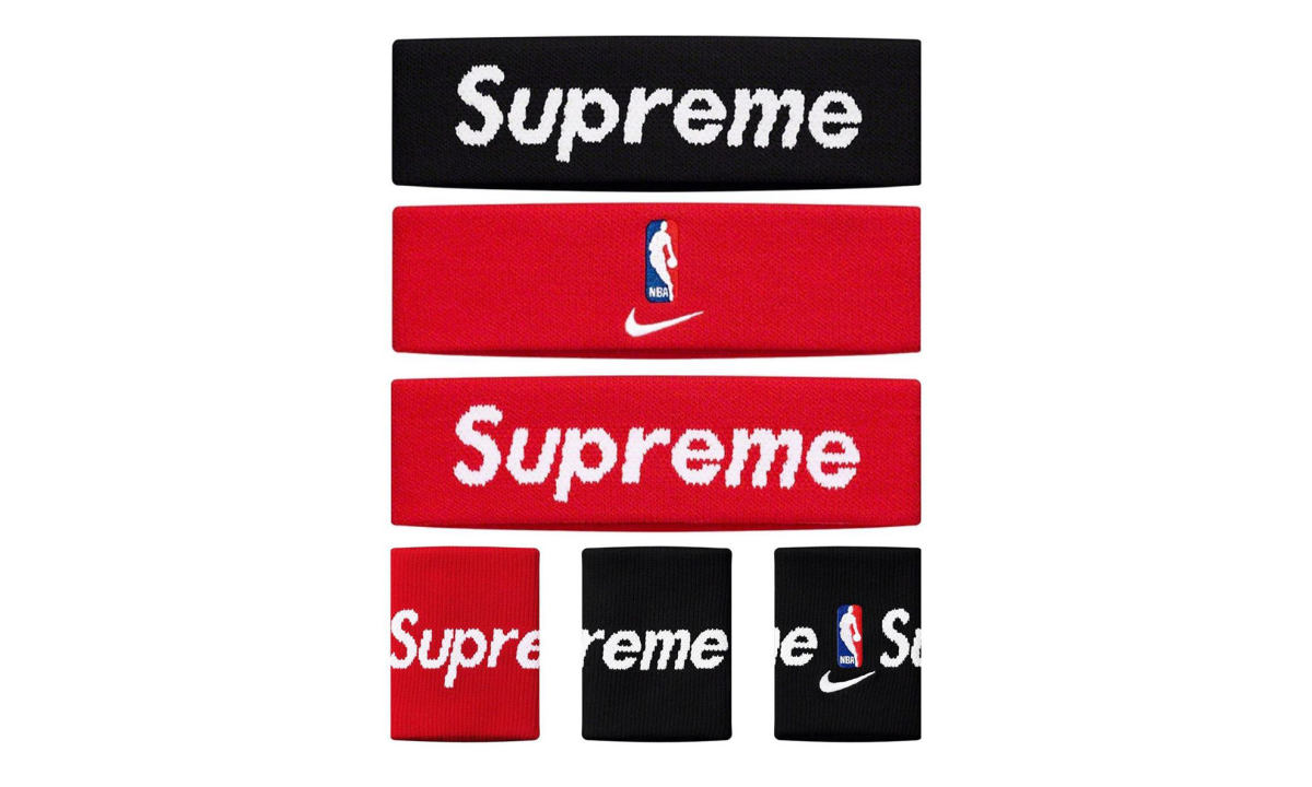 Supreme x Nike x NBA 联名配件系列也将在本周发售
