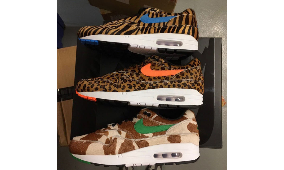 atmos x Nike Air Max 1 “Animal Pack 3.0” 系列完整曝光