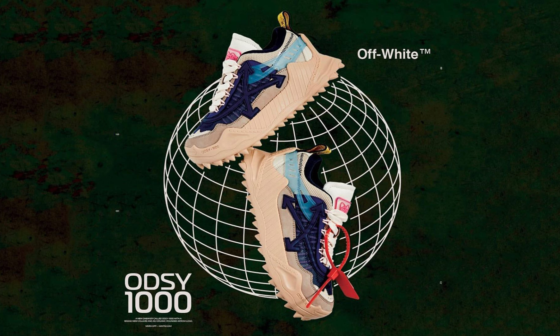 Off-White™ “ODSY-1000” Sneakers 现已上架开售