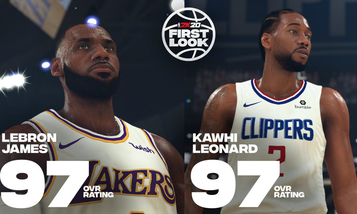 NBA 2K20 部分球员能力值公布