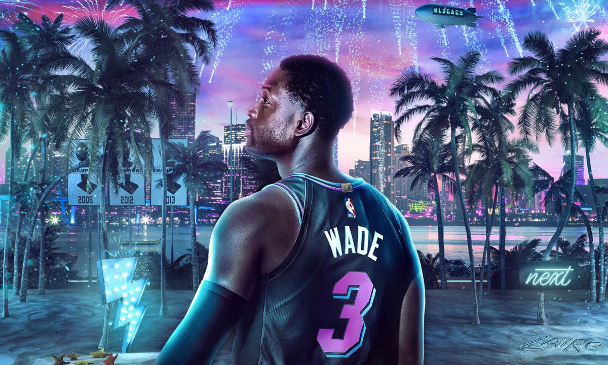 韦德成为 NBA 2K20 传奇版封面人物