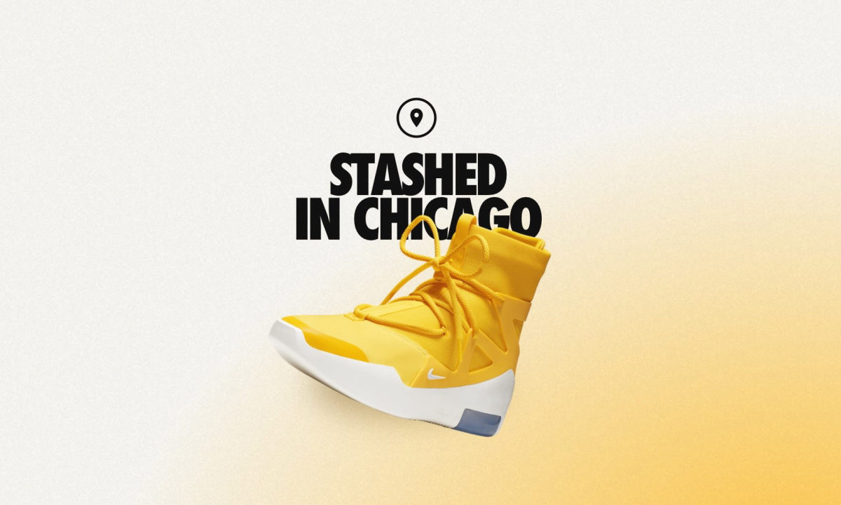 Nike Air Fear of God 1 “Amarillo” 于芝加哥突袭发售