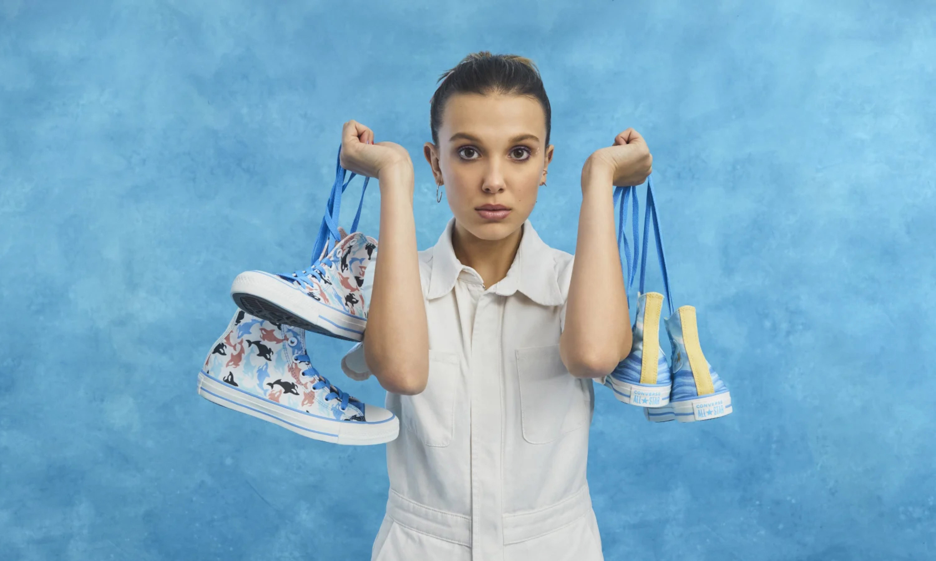 Millie Bobby Brown x CONVERSE “Millie By You” 个性定制系列即将上线