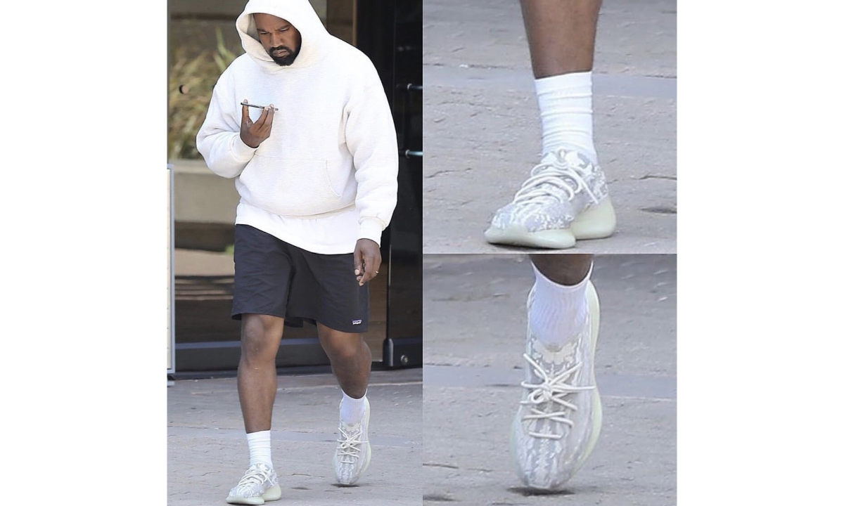 新一代现身？Kanye West 疑似上脚 Yeezy Boost 350 V3