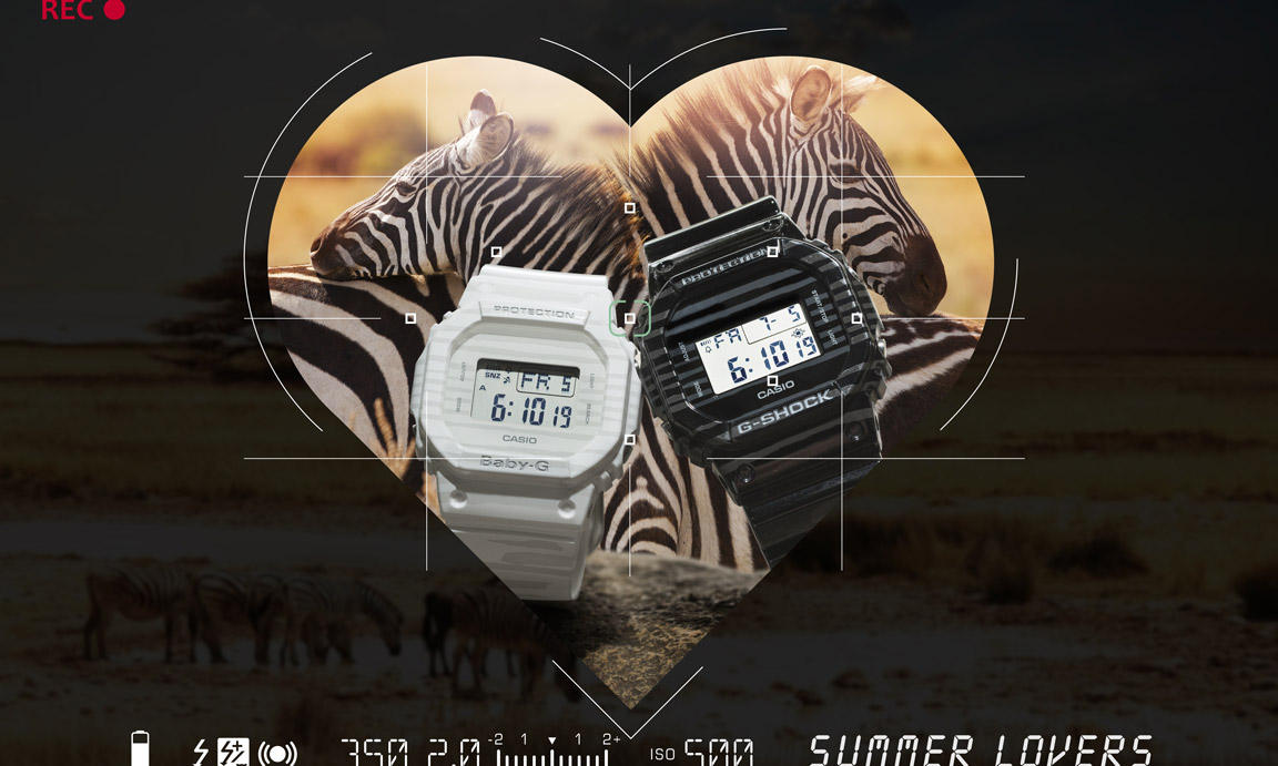 Summer 甜蜜魔力！G-SHOCK & BABY-G 夏季对表系列释出