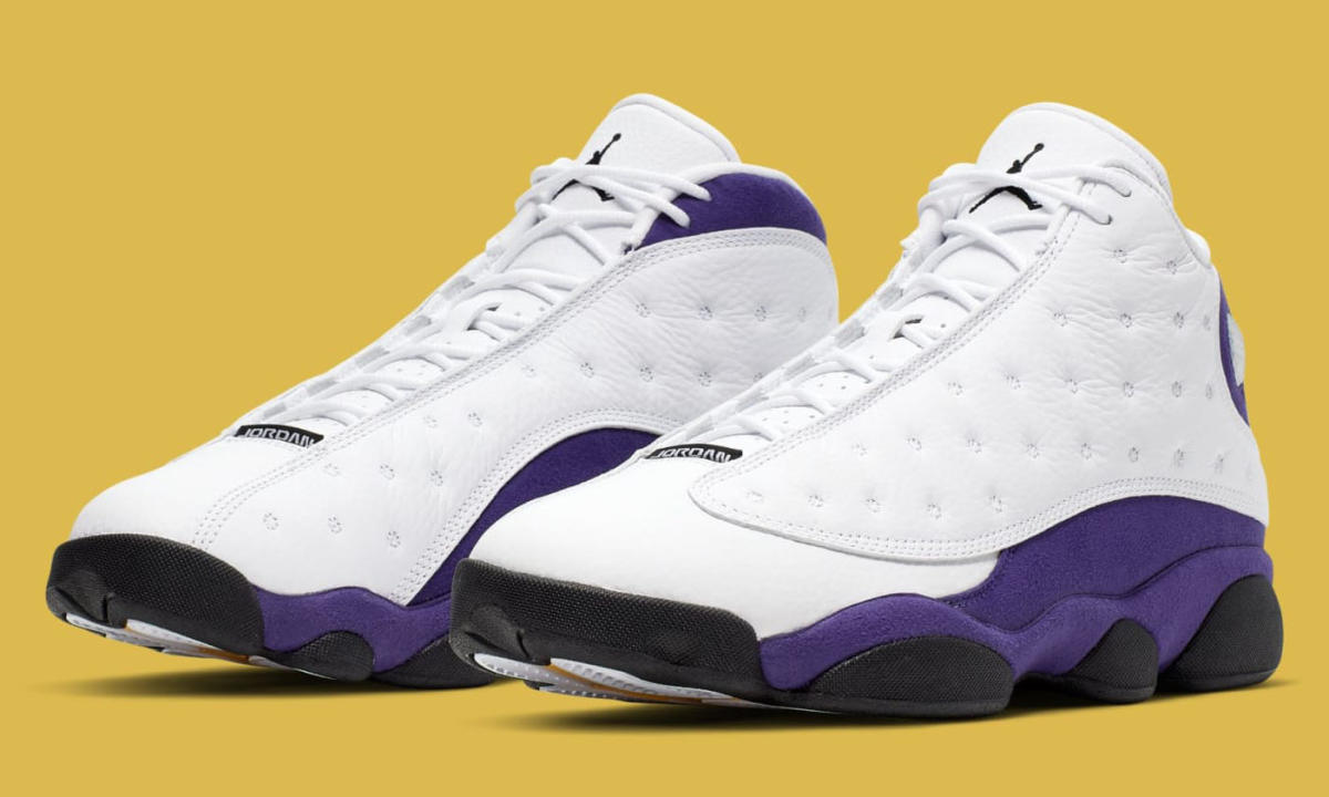 Air Jordan XIII 将推出湖人队配色