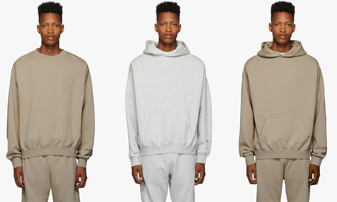 Fear of God ESSENTIALS 系列部分单品上架