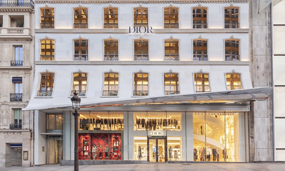 一览 Dior Champs Elysees 精品店