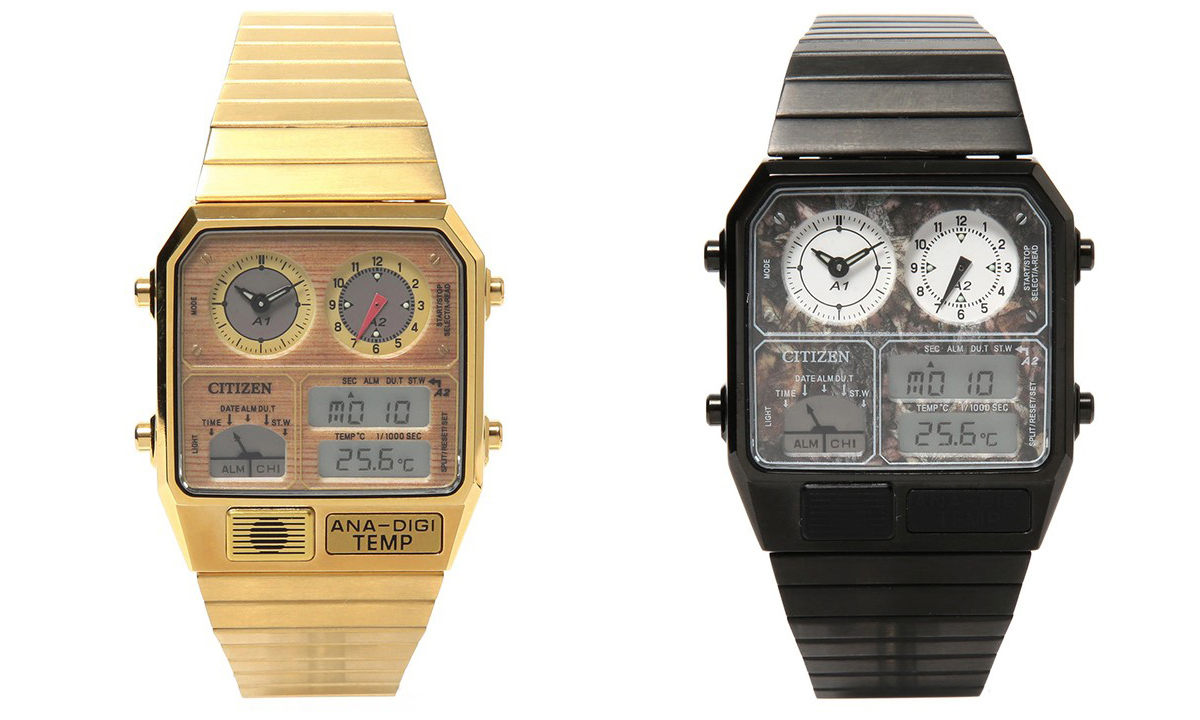 BEAMS 联手 Citizen 推出 “ANA DIGI TEMP” 腕表