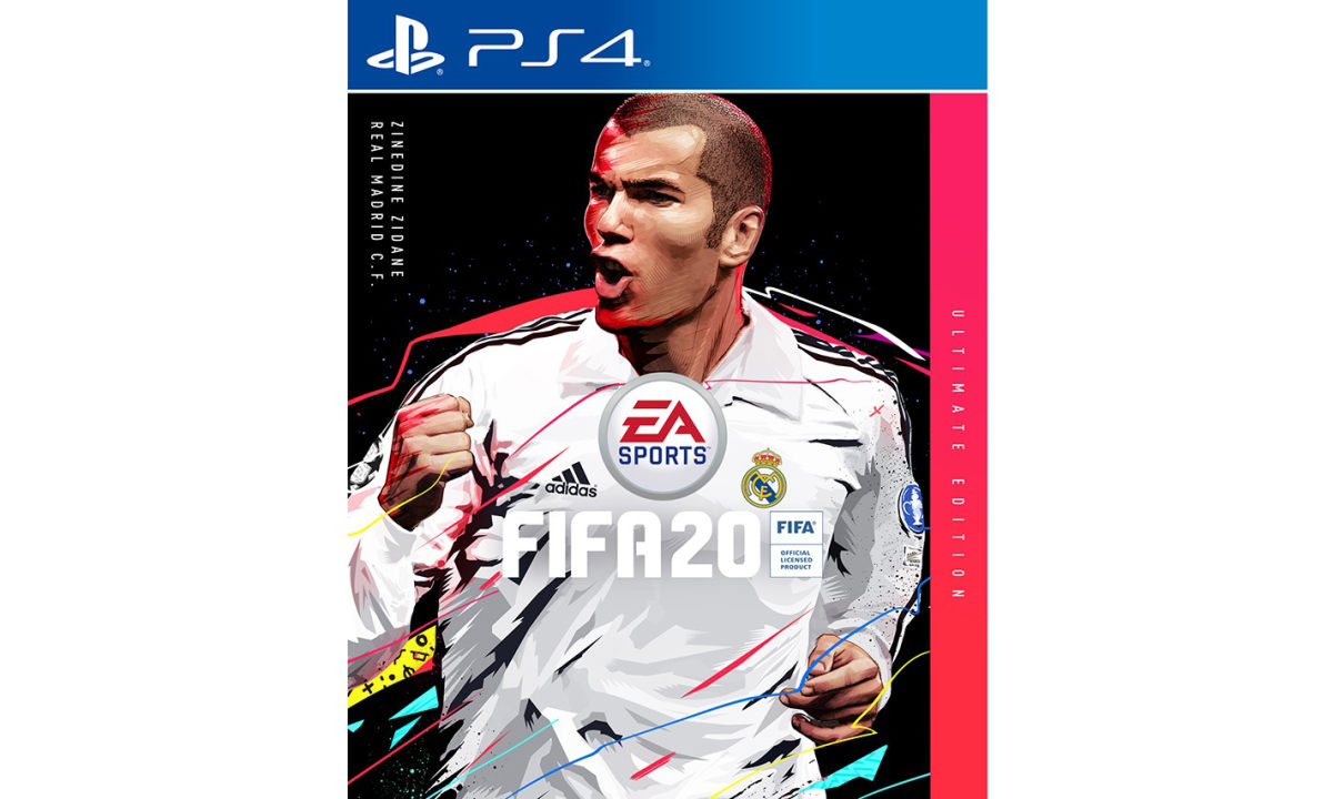 齐达内成《FIFA 20》终极版封面人物