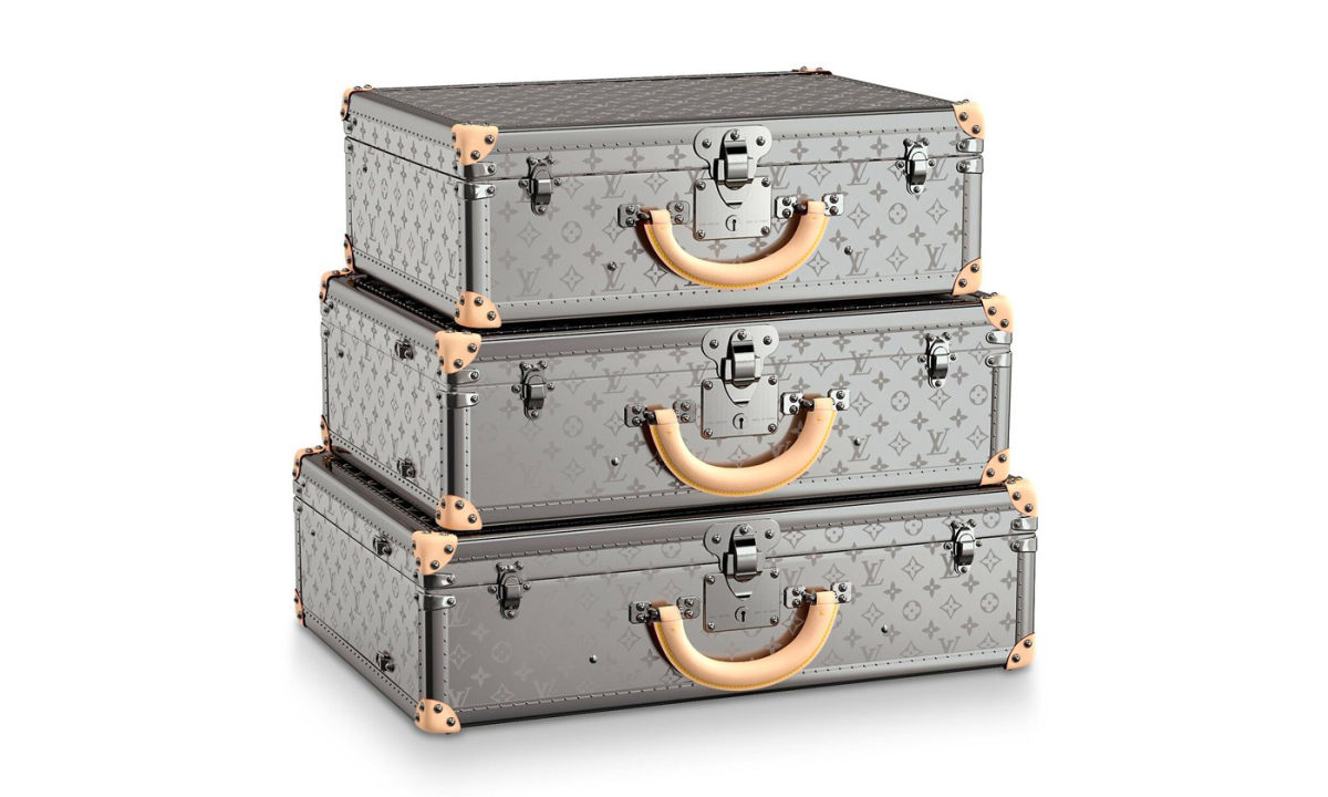 Louis Vuitton 打造钛合金 Bisten 手提箱