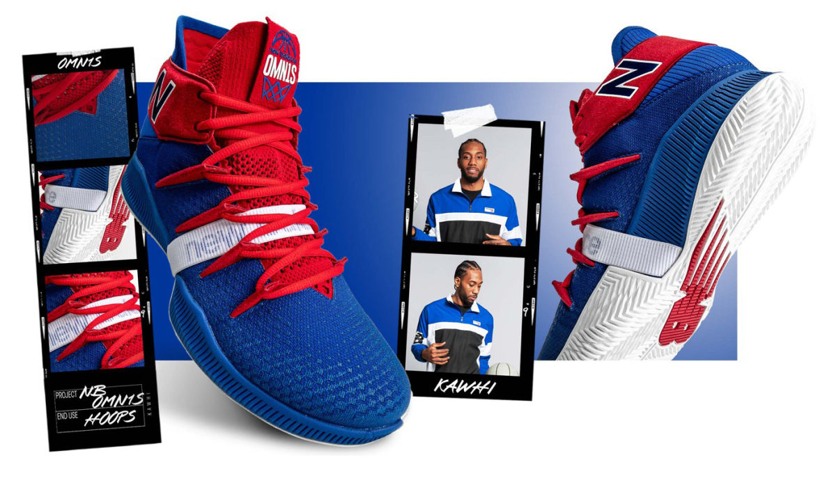 New Balance 为莱昂纳德推出快船配色 OMN1S 球鞋