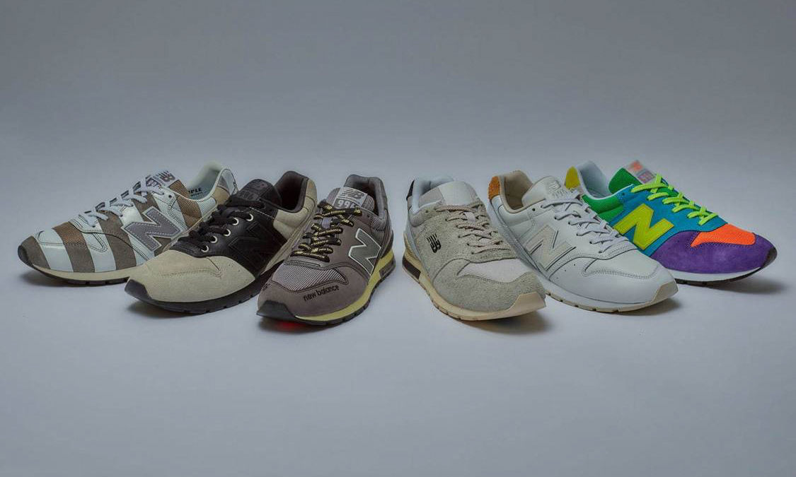 New Balance 联手六大日系品牌打造 CM996 系列