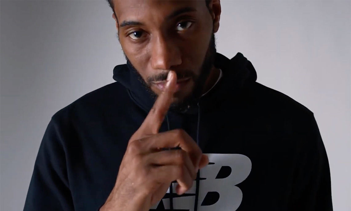 Kawhi Leonard 与 Jaden Smith 出演 New Balance 997 广告