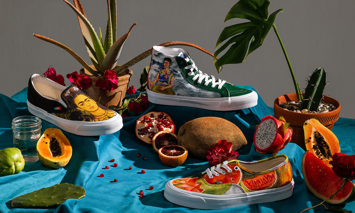 致敬墨西哥超现实主义画家，Vans by Vans x Frida Kahlo 系列释出
