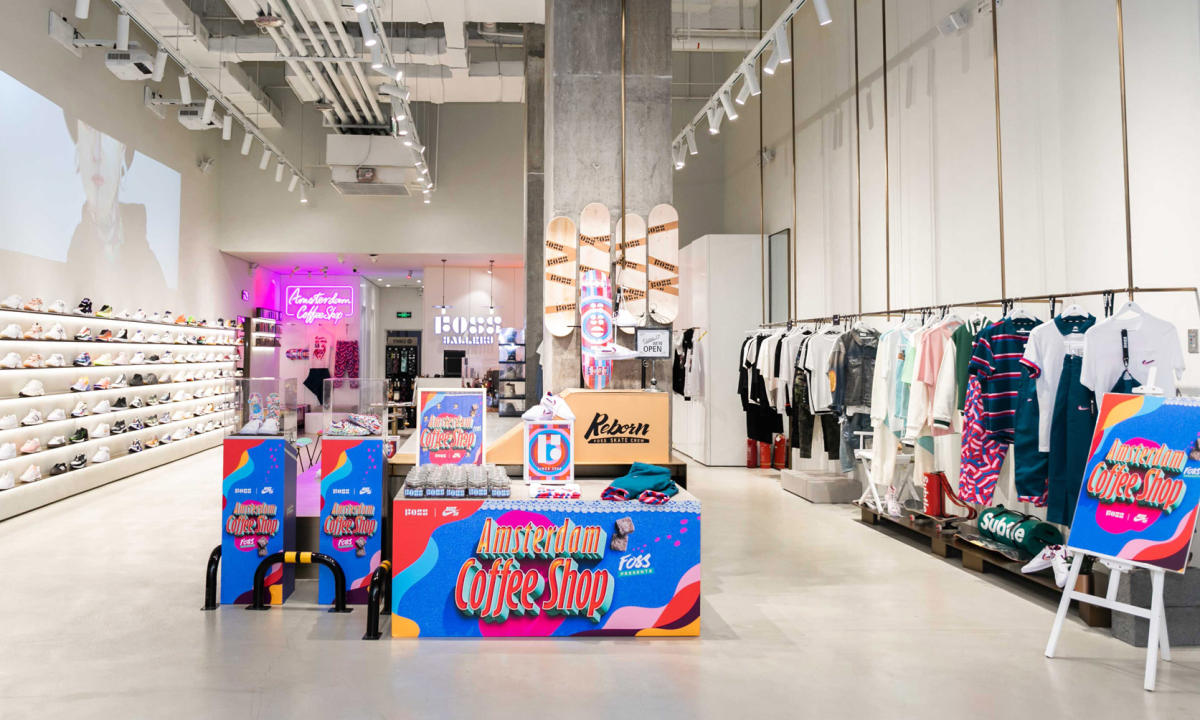Parra x Nike 滑板盛宴，FOSS 沈阳特别打造 Amsterdam Coffee Shop