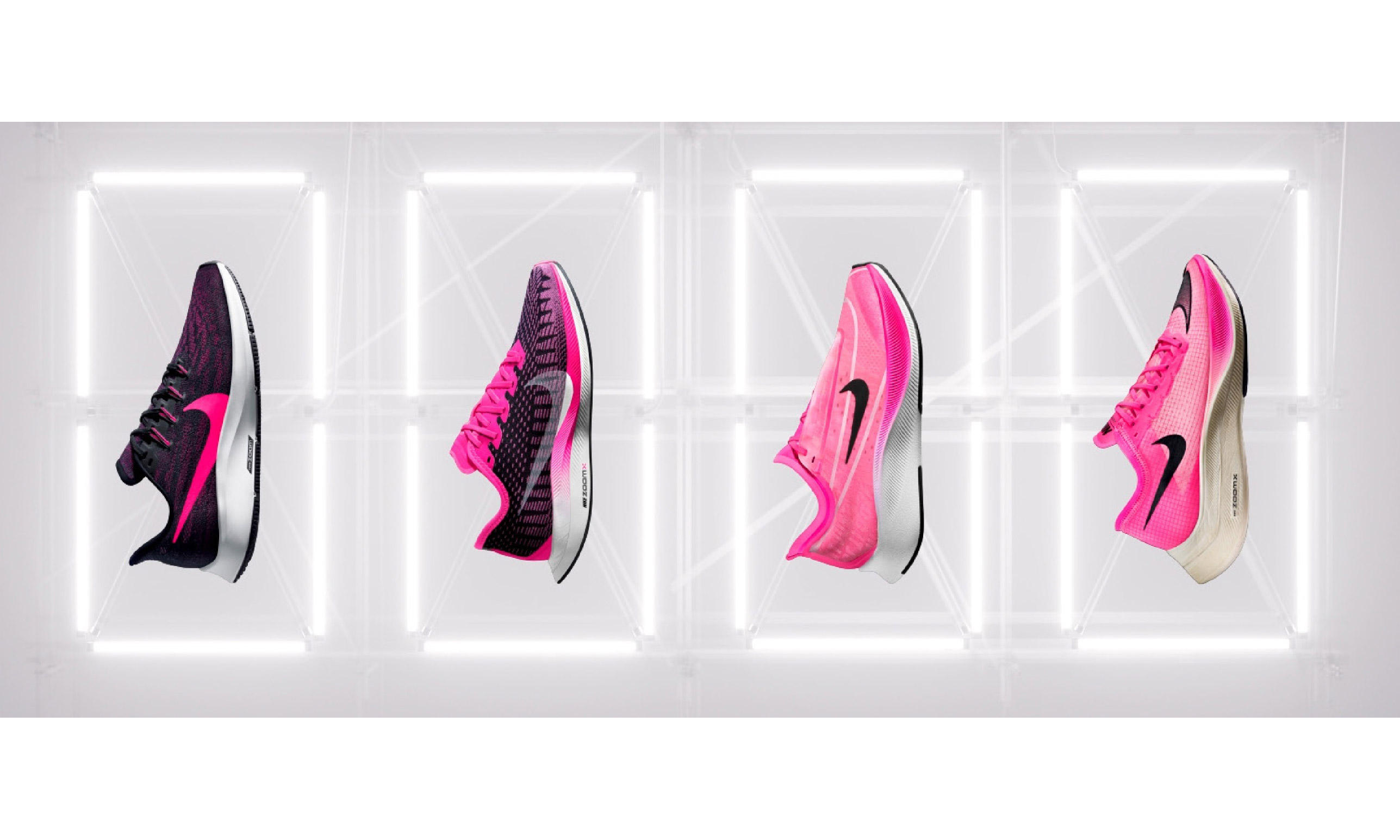 制霸赛道彰显疾速，Nike 全新推出 Pink Blast 配色鞋款