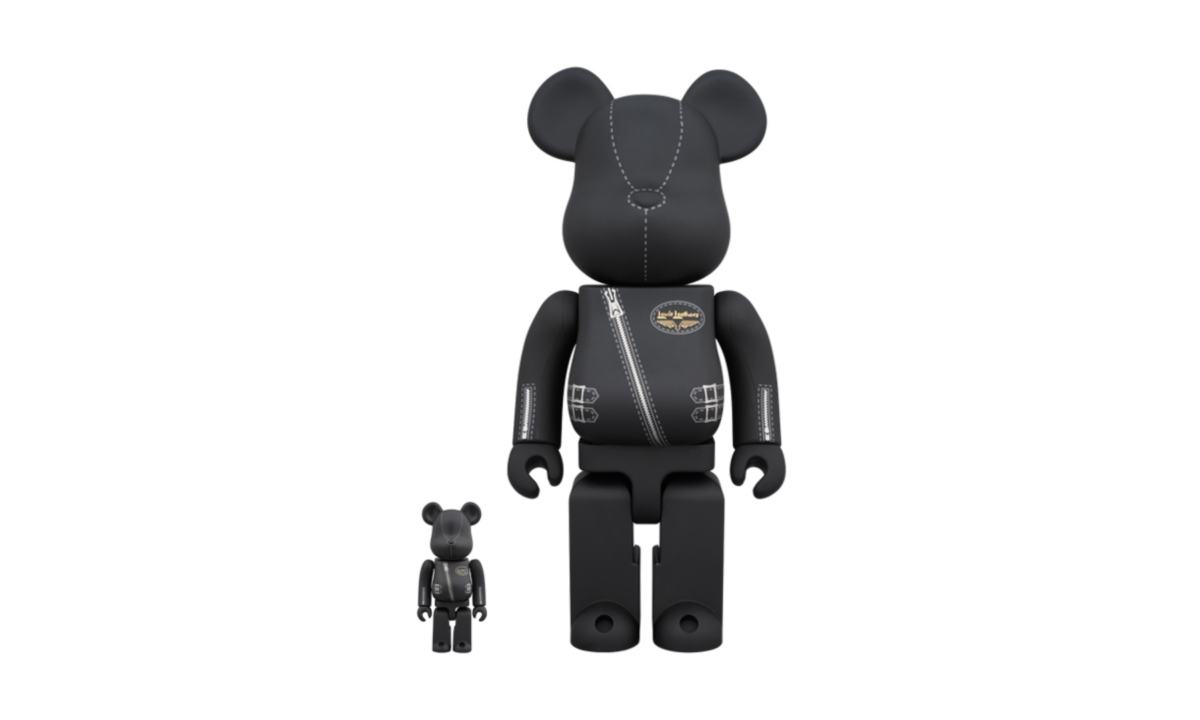 MEDICOM TOY 联合 Lewis Leathers 打造庞克暗黑 BE@RBRICK