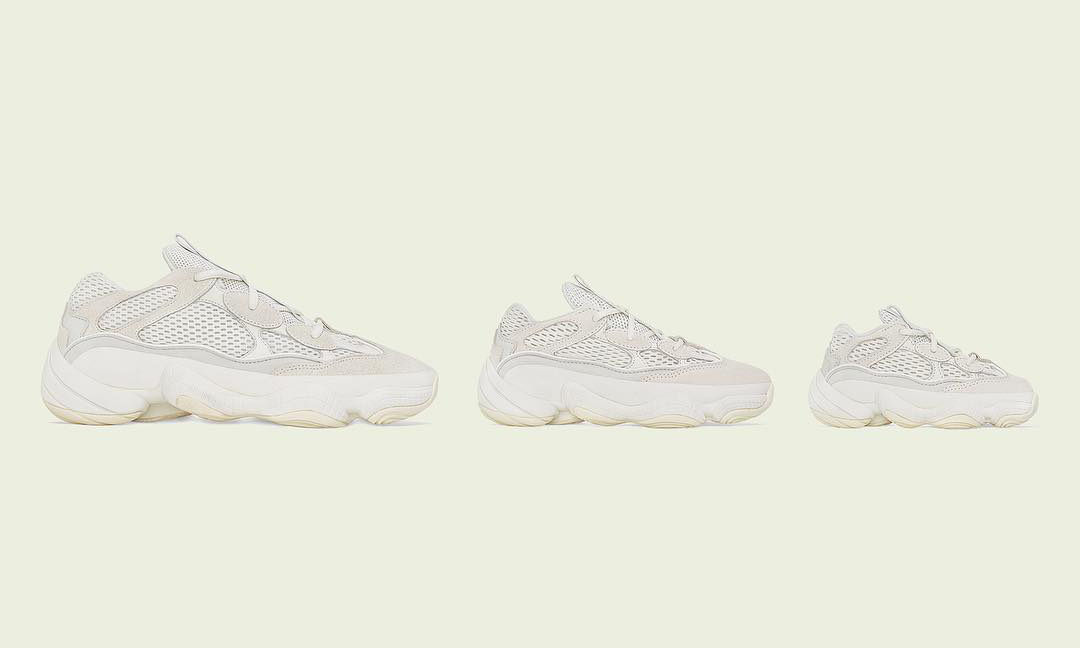 官方确认 Yeezy 500 “Bone White” 将于本月 24 日发售