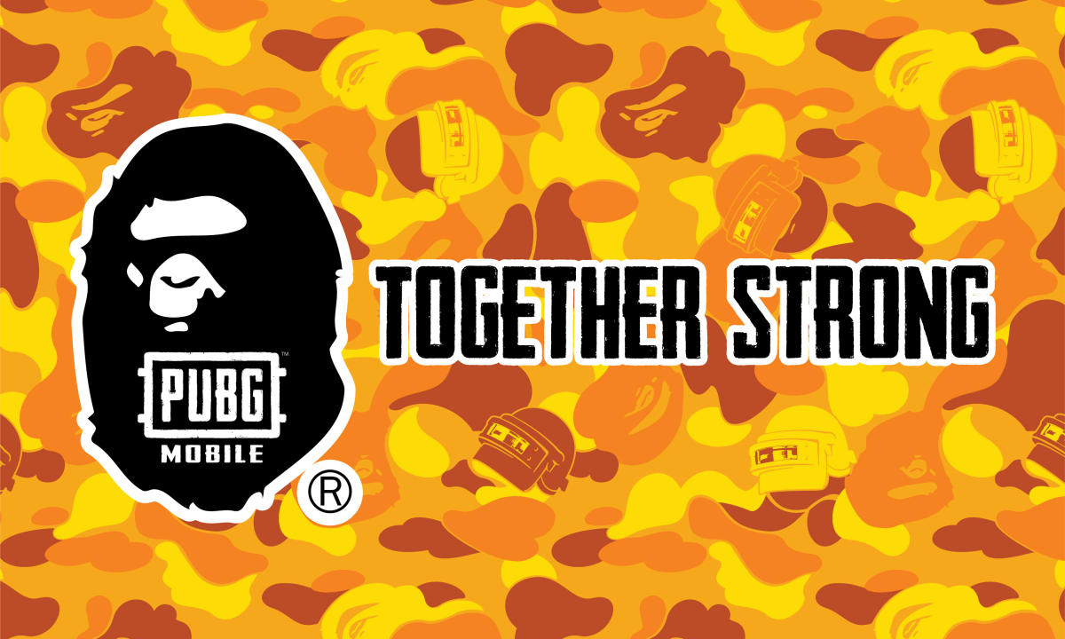 A BATHING APE® × PUBG MOBILE 联名系列正式发布