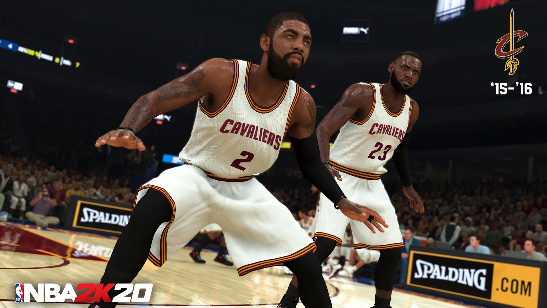 NBA 2K20 将加入 6 支经典球队