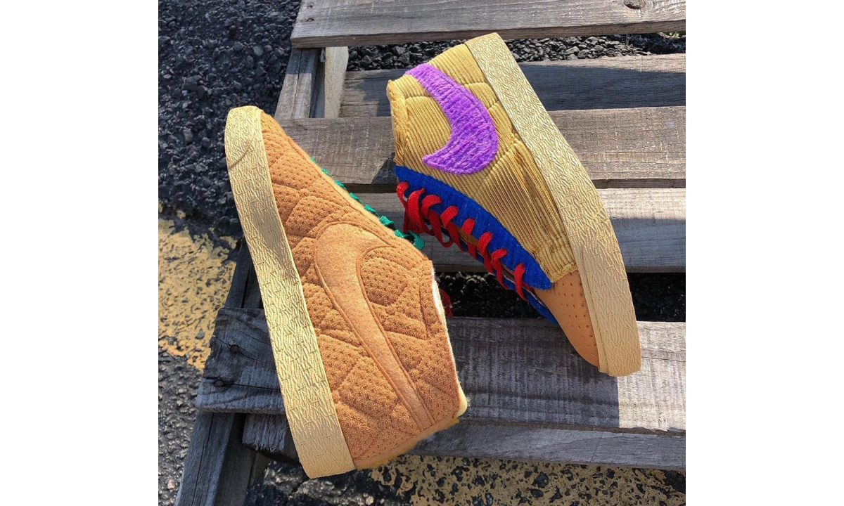 Cactus Plant Flea Market x Nike By You Blazer 系列实物图释出