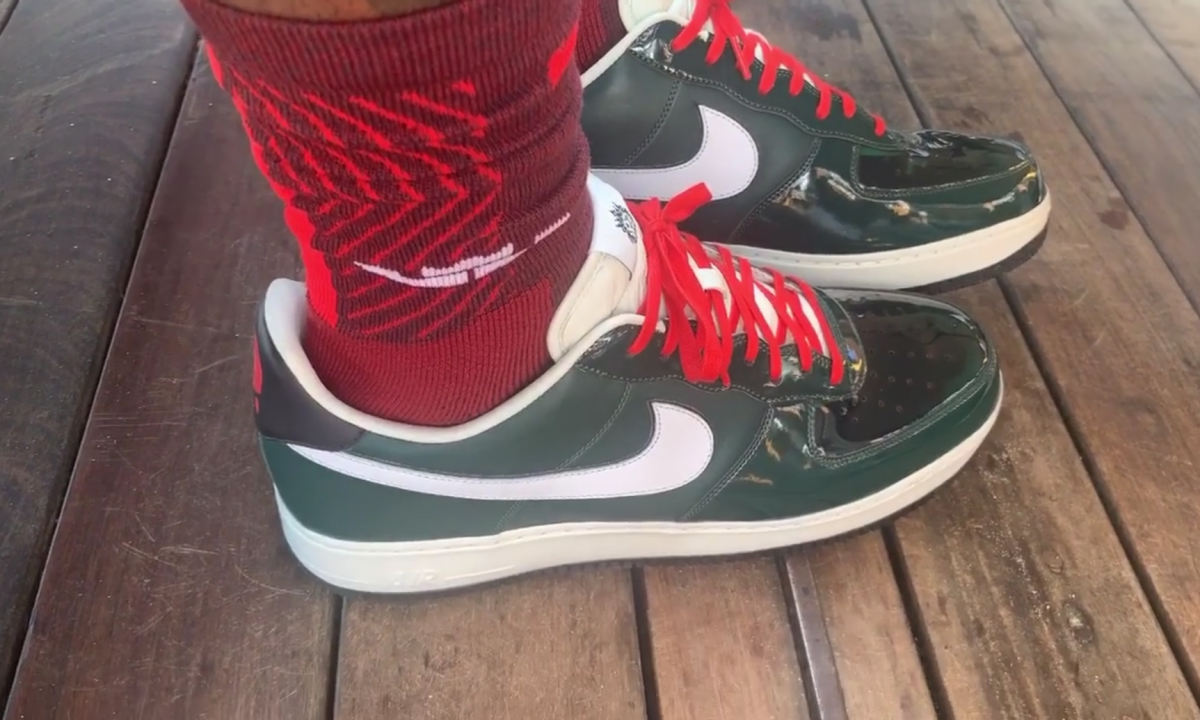 勒布朗·詹姆斯曝光全新专属 Air Force 1 设计