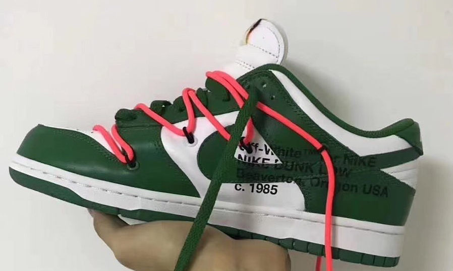 Off-White™ x Nike SB Dunk Low 确认将有三款配色发售