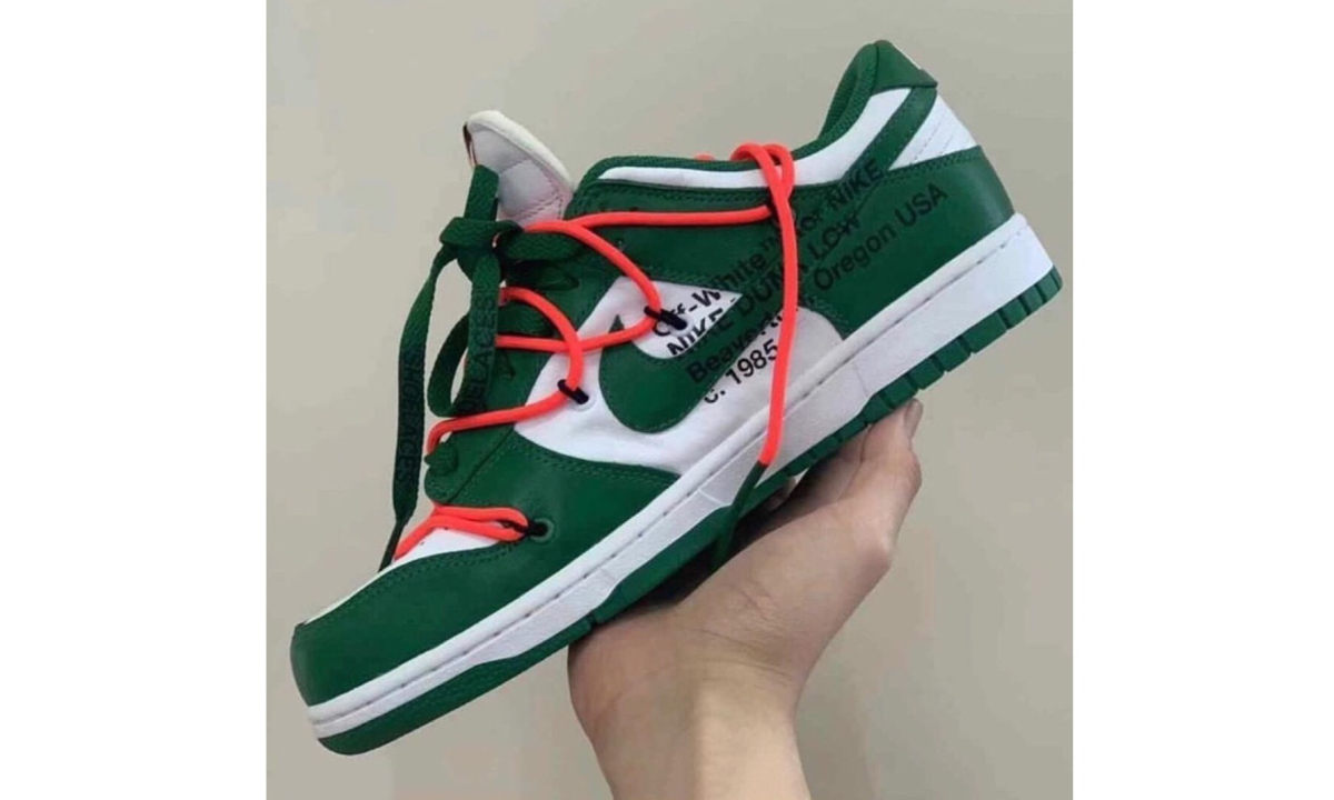 绿色版本 Futura x Off-White™ x Nike SB Dunk Low 谍照曝光