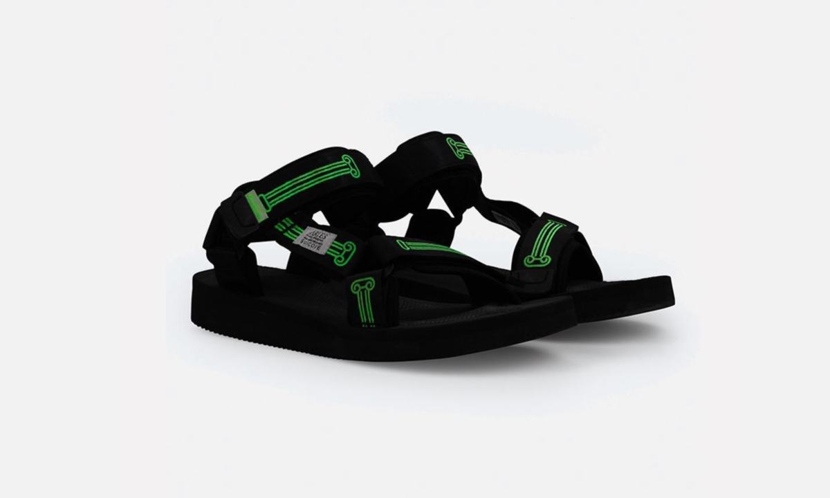 伦敦街头品牌 Aries 与 SUICOKE 首度带来联名凉鞋