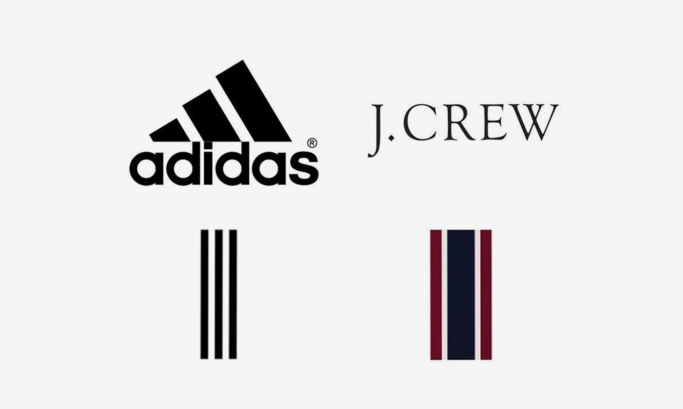 又是 “三道杠” 惹得祸，adidas 与 J. Crew 发生设计纠纷