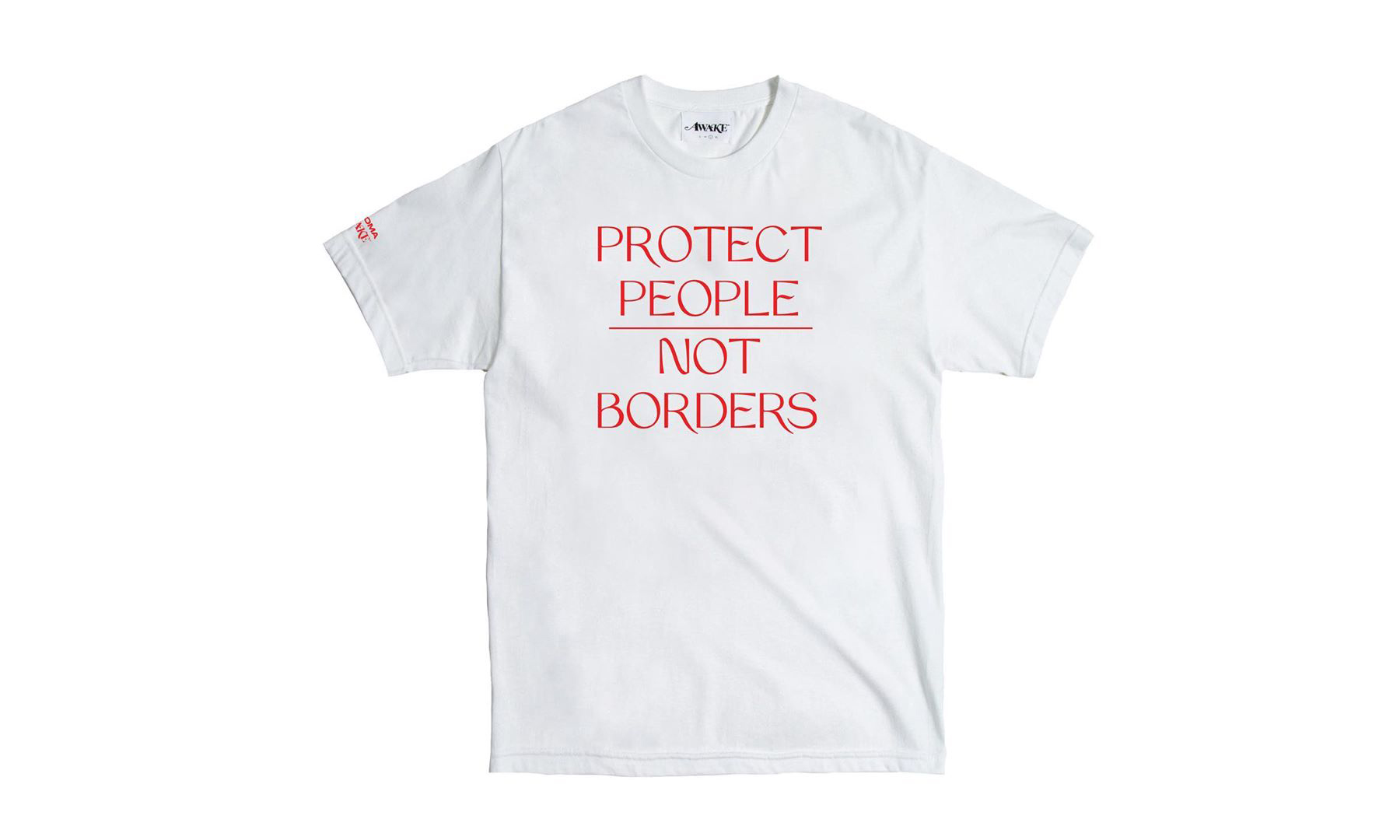 AWAKE NY 打造慈善 T-Shirt 帮助美墨边境移民