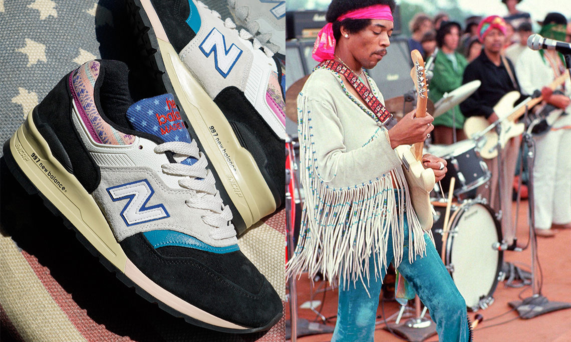 New Balance 以 Jimi Hendrix 为灵感打造全新 997