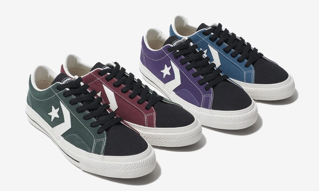 CONVERSE 带来旗下滑板鞋款 Pro-Ride 系列全新鸳鸯配色