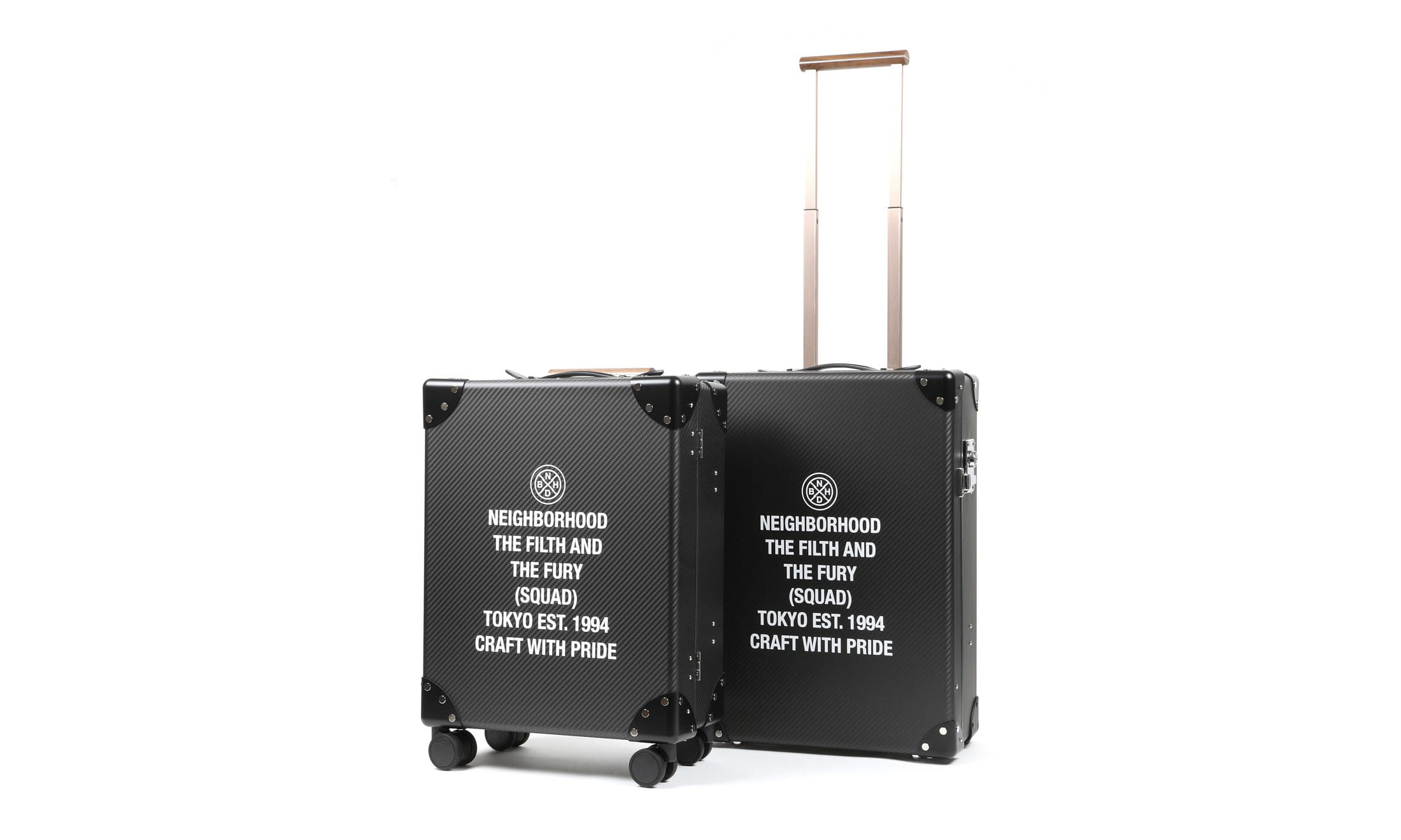 NEIGHBORHOOD x GLOBE-TROTTER 推出新一代 “Aero” 旅行箱