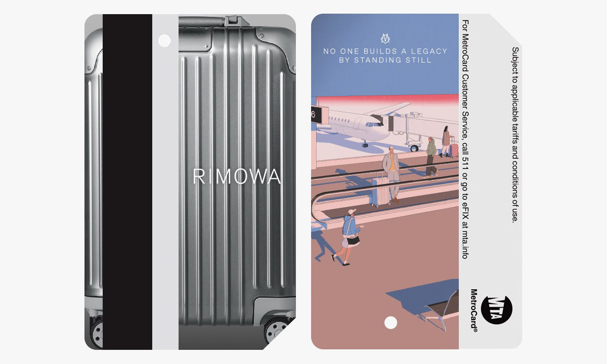 RIMOWA 联手 MetroCard 推出客制交通卡