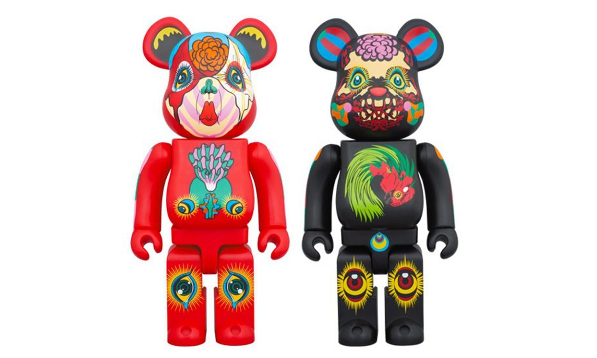 MEDICOM TOY x Keiichi Tanaami 全新 BE@RBRICK 玩偶上线