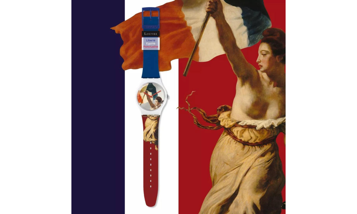 SWATCH 联手卢浮宫打造艺术联名系列
