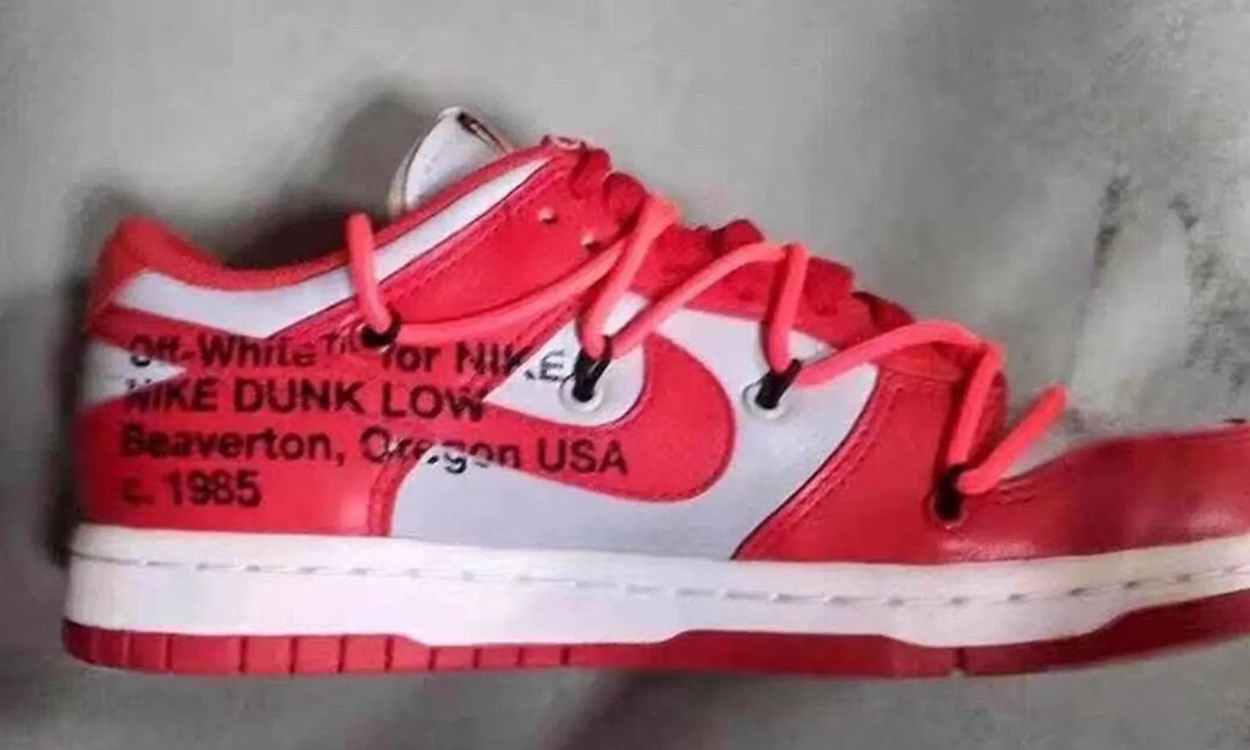 Off-White™ x Nike Dunk Low 全新配色实物曝光