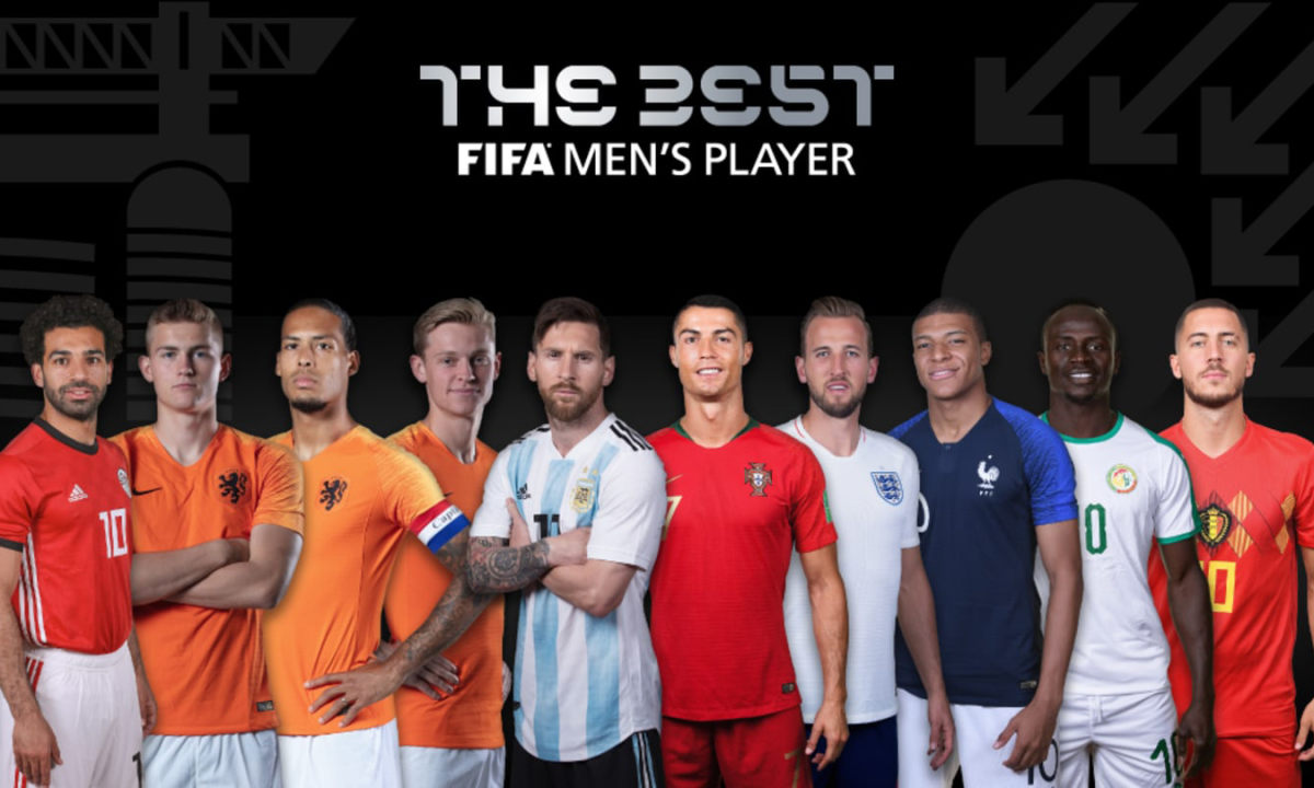 FIFA 公布年度最佳球员候选人