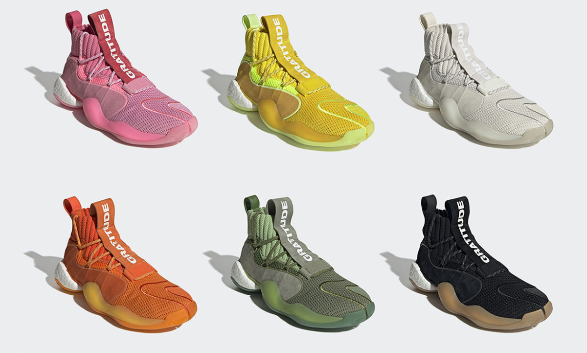 Pharrell Williams x adidas Crazy BYW X “Gratitude” 别注系列登场