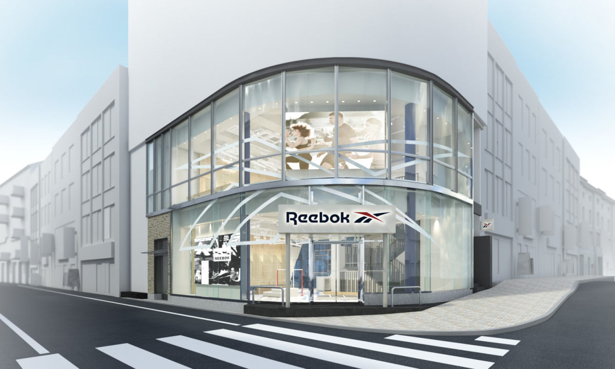 日本首家 Reebok 大型概念商店落户东京