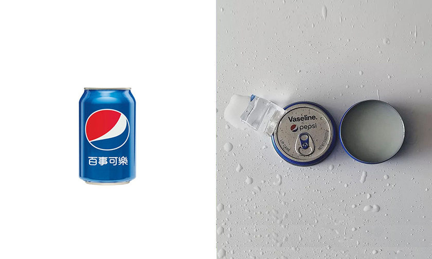 凡士林与百事可乐合作，推出 “拉环造型” 联名款润唇膏
