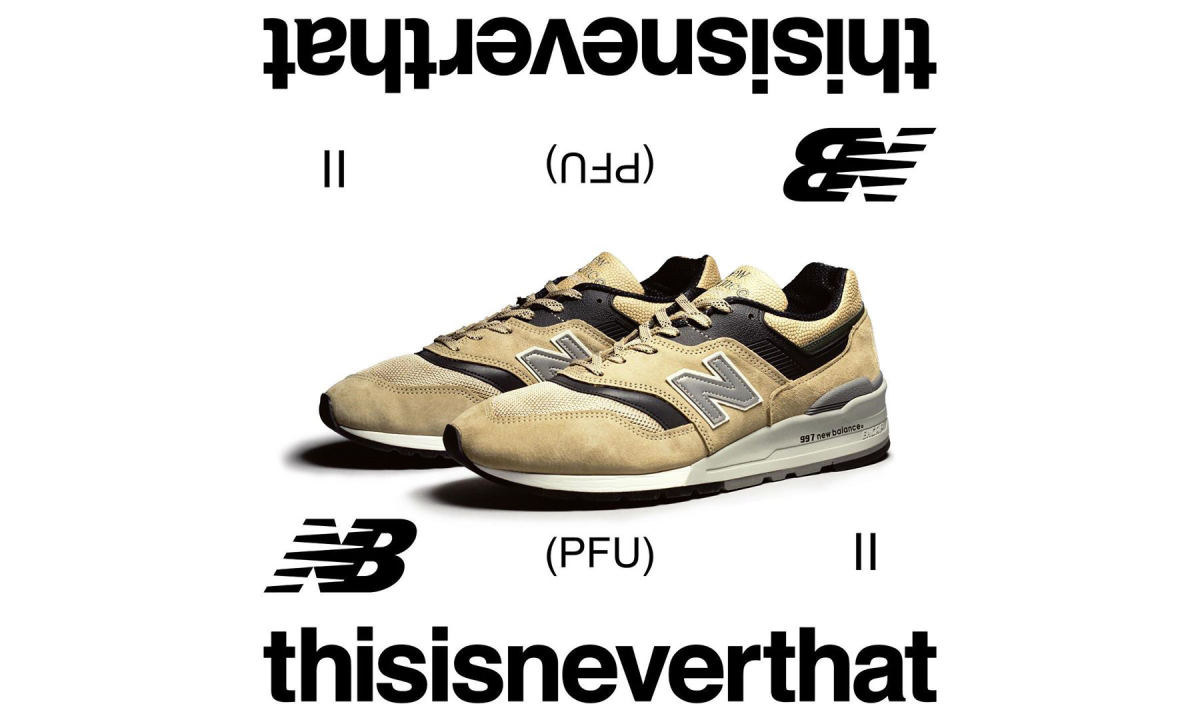 thisisneverthat x New Balance M997 PFU II 官方抽签即将开启