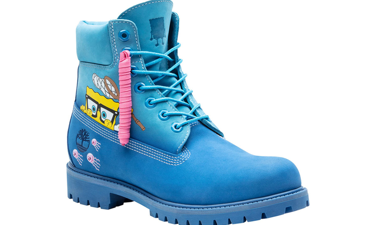 《海绵宝宝》x Timberland 联名系列即将登场